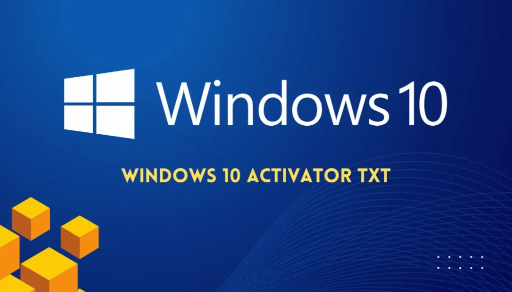 windows 10 activator txt